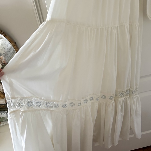 Gimme Sax Vintage dress with blue floral details - Picture 4 of 6